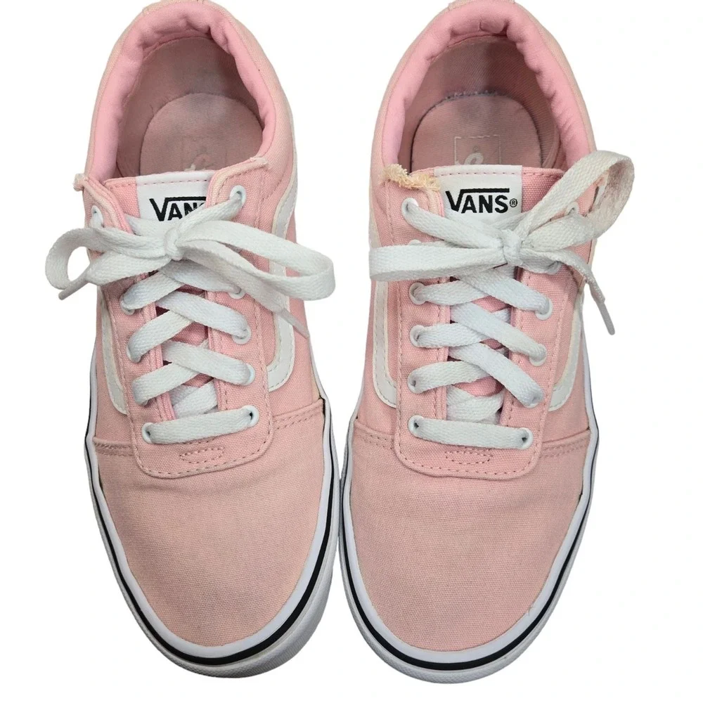 Vans Shoes Womens 6 Chalk Pink Old Skool Lace Up‎ Casual Skate Sneakers